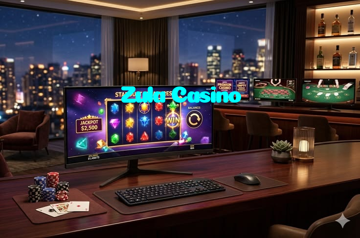 Zula Casino casino presented on mobile device in Pakistan with slots and live games